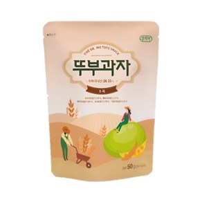 쿠키아 5곡 뚜부과자, 50g, 24개