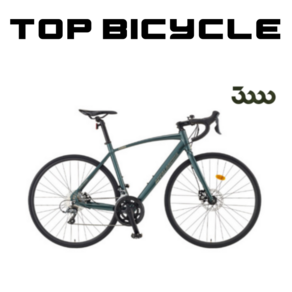 [삼천리자전거] 700C 아팔란치아 R16D 16단 로드 자전거 2023, 다크 카키 실버, 510, 1개