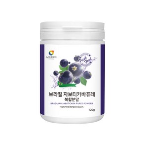 뉴트로웨이 브라질 자보티카바 퓨레 복합 분말 120g, 1개