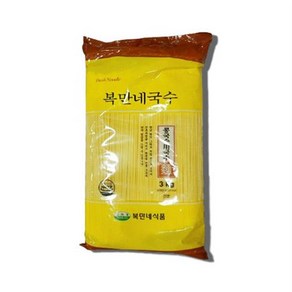 복만네 콩국수면 3kg 콩국수용 국수면