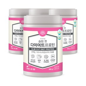 내추럴박스 슬림 컷 다이어트 프로틴 380g, 4개