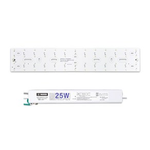 케빈라이팅 국산 삼성칩 조명 거실등 리폼 LED 모듈 거실주방등 25W 540x98mm(1장), 삼성 LED 칩, 표준형3000K(노란빛)