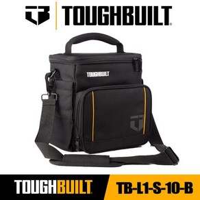 TOUGHBUILT TB-L1-S-10-B 부드러운 측면 쿨러 야외 접이식 단열 신선한 캠핑 작업 점심 도시락 가방 액세, 1개