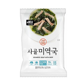 동림 간편미역국, 1개, 10g