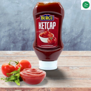 Bucu Band Mild Natual Halal Tomato Ketchup (Tukey) 부르쿠 브랜드 하랄 내추럴 토마토 케첩 (터키산), 1개, 550g