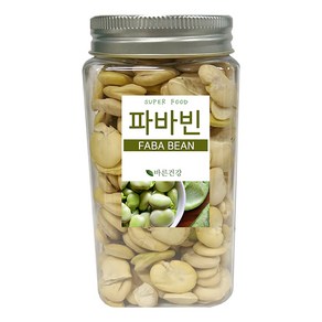 껍질깐 파바빈 콩 원물 단백질 간편하게 먹는 파바빈콩, 300g(실버캡), 1개