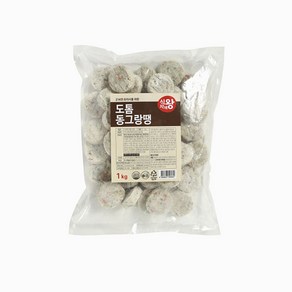 푸디스트 식자재왕 도톰동그랑땡, 1kg, 1개