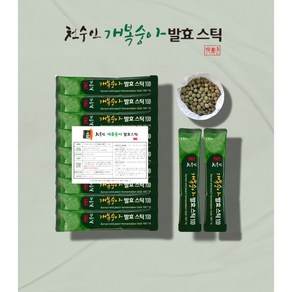 [실속형] 천수인 개복숭아발효스틱 50포/100포 - 발효 효소 엑기스, 15g, 100개