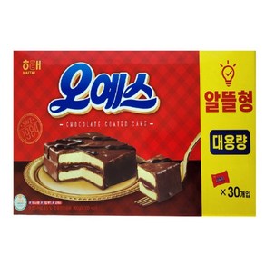 941893 해태제과 오예스(27+3입) x 2박스 (60EA)+ 충전시간 증정