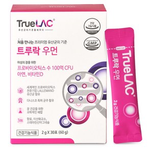 트루락 우먼 프로바이오틱스 유산균 30p, 60g, 1개