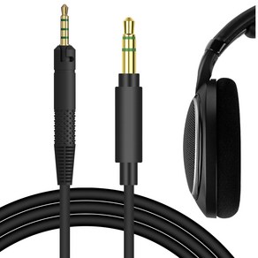 Geekria 오디오 케이블 HD598SE HD560S HD598SR HD569 헤드폰 케이블과 호환 2.5mm ~ 3.5mm 교체용 스테레오 코드(5.6피트/1.7m)