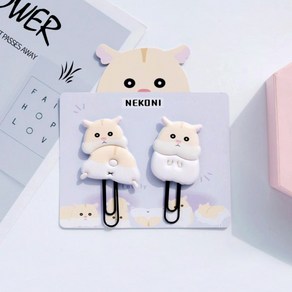 오꿈 북마크 북클립 책갈피 북마커, 10 햄스터 2SET, 1봉