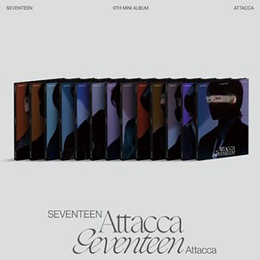 [개봉앨범 포토카드 없음 ] 세븐틴 (SEVENTEEN) - 미니9집 [Attacca] CARAT 버젼 랜덤 포스트카드 포스터 미포함