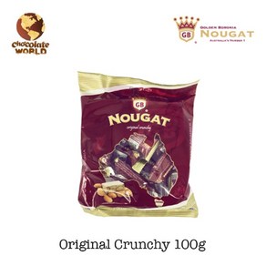 누가 오리지널 크런치 Golden Boonia Nougat Oiginal Cunchy 100g, Soft, 1개