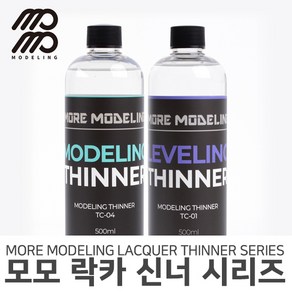 모모델링 모모 락카신너 시리즈 모델링/레벨링 500ml