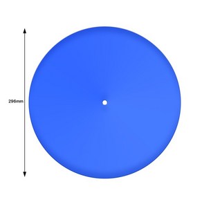 축음기 턴테이블 비닐 용 12 인치 아크릴 슬립 매트 3MM 정전기 방지 LP 매트 패드 음질 향상 핫, 04 Blue