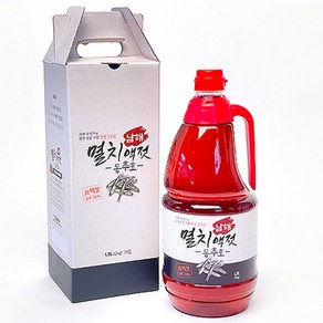 미식밥상 남해안 프리미엄 대용량 저염 멸치액젓, 1개, 500ml