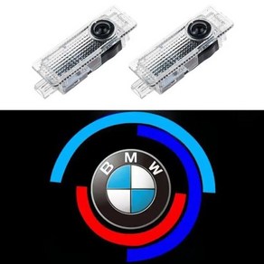 자동차 문짝 라이트 레이저 프로젝터 웰컴 램프 BMW 3 5 6 7 1 시리즈 Z4 X3 X6 E81 E71 E90 E93 F30 F10, 2개, 11 A