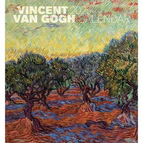 2025 벽걸이캘린더 Vincent van Gogh : 수입 명화 캘린더