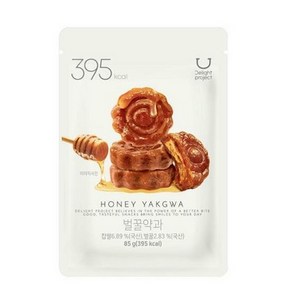 딜라이트 프로젝트 벌꿀약과 85g 디저트 간식 전통과자, 5개