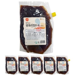 이츠웰 광동식 탕수육소스 2kg, 5개