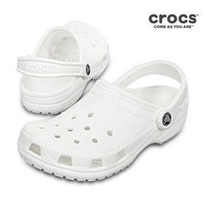 크록스 크록스슬리퍼 CROCS 여성 샌들 LQS 10001-100 클래식 클로그 화이트