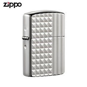 ZIPPO 라이터 아머 ARMOR DIAMOND EDGE BK 지포라이터 오일+심지+부싯돌 3종세트 포함