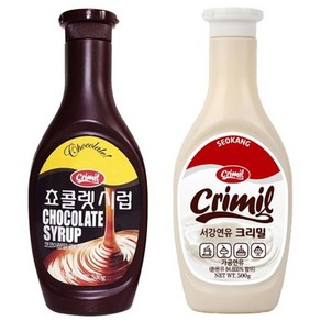 서강유업 초코시럽 530g +연유500g, 1개