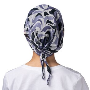 [요들]핑클 모자형끈 스카프 단품, 네이비, 1개