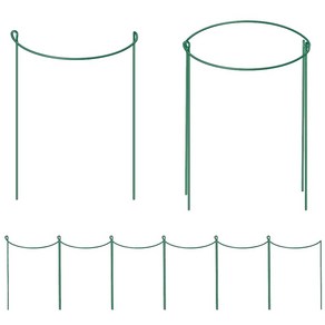 반원 식물지지대 화초 화분 원형 수국 백합 나리꽃 지주대, 높이 35cm (1p), 1개