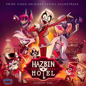 [LP] 해즈빈 호텔 애니메이션 음악 (Hazbin Hotel Oiginal Soundtack) [파이어 레드 컬러 LP]