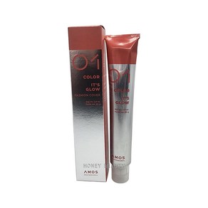 아모스프로페셔널 칼라제닉 잇츠 글로우 80ml (산화제 미포함), 1개, 7RB 자주빛 갈색