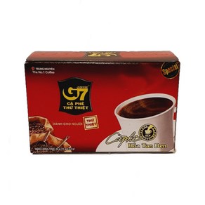 G7 인스턴트 커피 내수용 블랙 HOA TAN DEN, 30g, 15개입, 1개, 2g