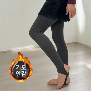 바이제이알 겨울 골지 고리레깅스 회색 기모타이즈 여자 스타킹