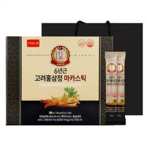 정원삼 6년근 고려홍삼정 마카스틱 1박스, 1개, 300ml