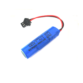 RC카 배터리 14500 3.7V 500mAh JST-2P 리튬이온배터리 RC 무선 몬스터 트럭 덤프 포크레인 전동물총 오프로드 RC카 건전지 충전지 충전팩 배터리팩, 1개