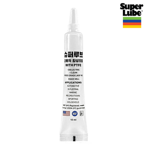 Supe Lube 슈퍼루브 구리스 테프론 그리스 윤활제, 오일 타입 튜브 10ml, 1개