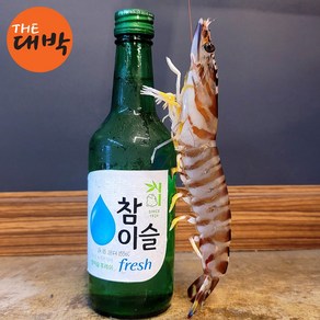 횟감용 활 오도리 회 자연산 보리새우, 1세트, 5마리