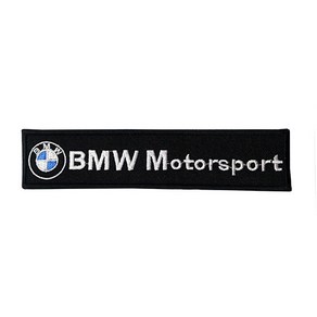 와펜 D802 - 레이싱 BMW Motospot 사각 마크 패치 와펜