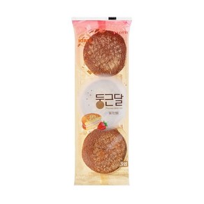 [빵공장 직송] 롯데베이커리 둥근달 빵 210g (3개입), 5개