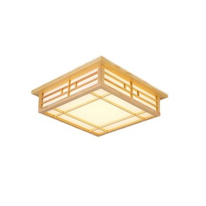 한옥 문짝 갓 천장 일본식 조명 램프 등 한옥조명, 55x55cm LED 삼색변환 60W