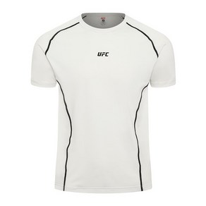 UFC SPORT 블레이즈 머슬핏 반팔 티셔츠 오프화이트U4SSU3106OW 872968