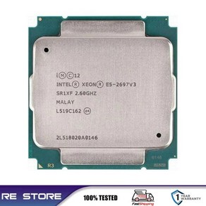 인텔 제온 E5 2697V3 2697 V3 14 코어 2.60GHz LGA 2011-3 CPU 프로세서