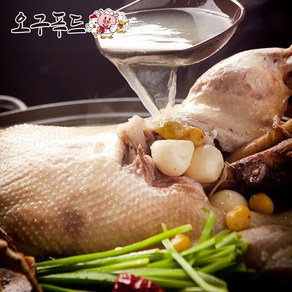 오구푸드 무항생제 1등급 명품 국내산 생오리 오리백숙 (3~4인분), 1개, 1.4kg