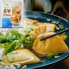 해물송송 유부주머니, 2개, 500g