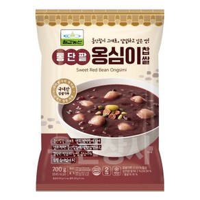 [칠갑농산] 통단팥 찹쌀옹심이 700g x 10개(1박스), 10개