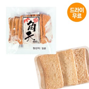 달디단마켓 모노링크 사각-사쯔마 600g(드라이) 와카메 오뎅탕 어묵튀김 이자카야, 1개, 600g