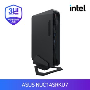 ASUS 인텔 ASUS NUC14SRKU7 (베어본) 지포스 RTX4060 / 메모리 저장장치 미포함