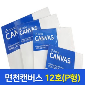 그림소 면천 캔버스 12P 12호 연습용 유화 가왁구