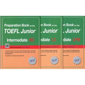 Preparation Book for the TOEFL Junior Test Intermediate Set (LC + LFM + RC)